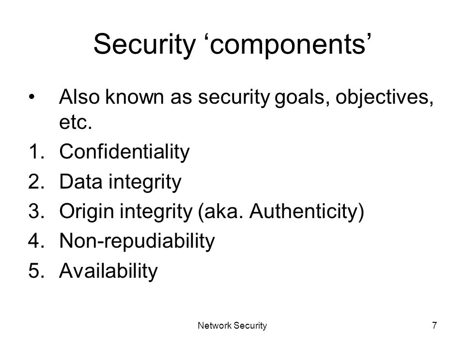 IT Security Requirements
